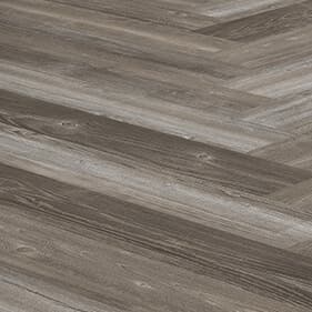 Premium Herringbone Grey River Pine vinyl plank